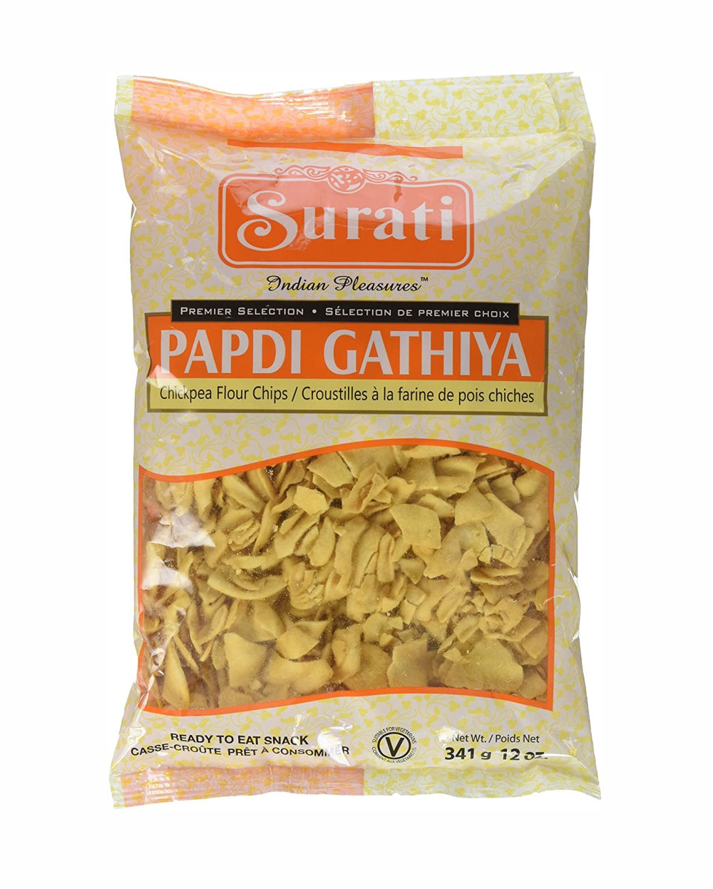 Surati Snacks Papdi Gathiya 341gm