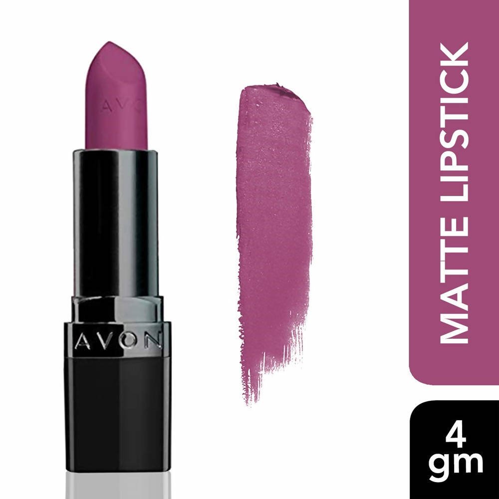 Avon True Color Perfectly Matte Lipstick - Hot Plum