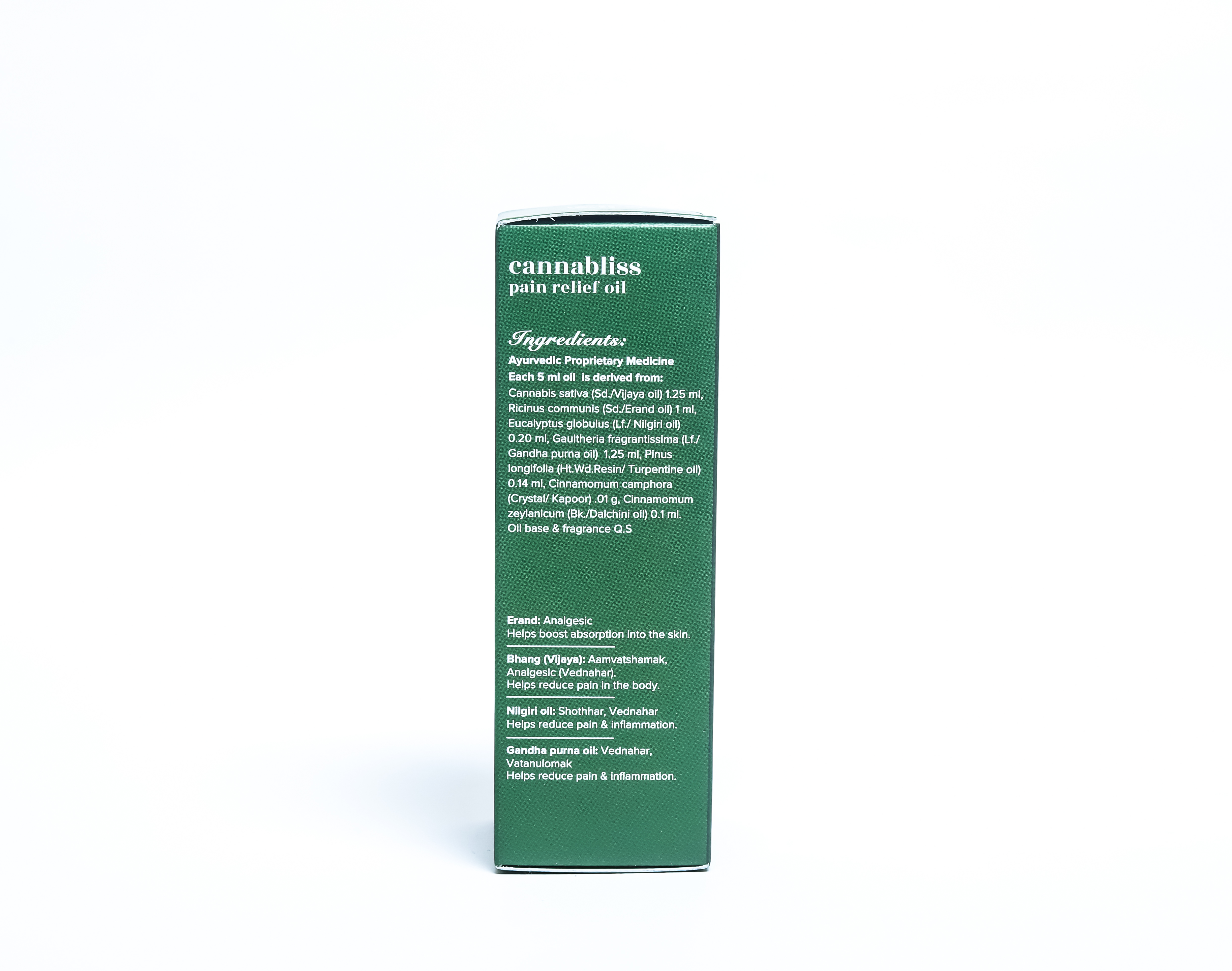 Ayurvedant Cannabliss Pain Relief oil - Image 3