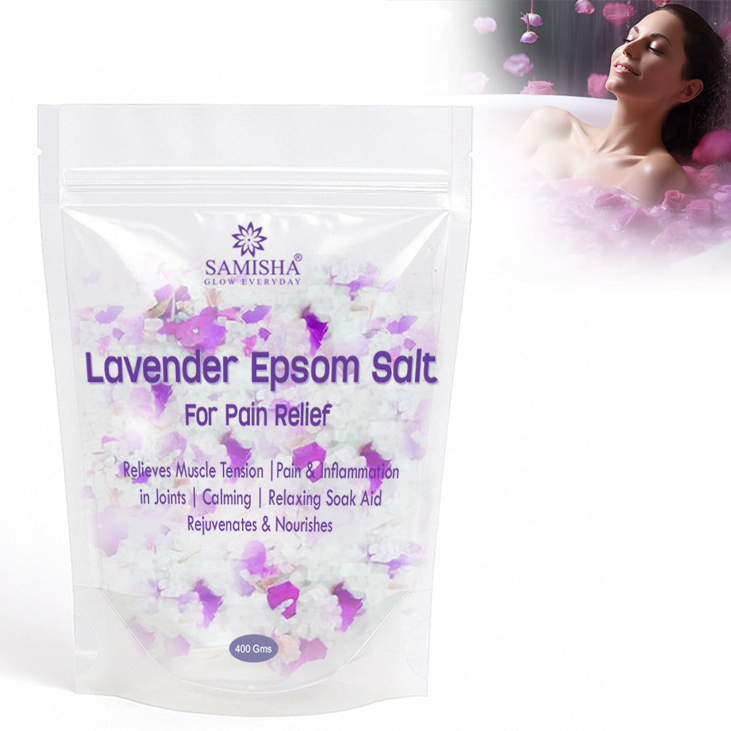 Samisha Lavender Epsom Salt For Pain Relief