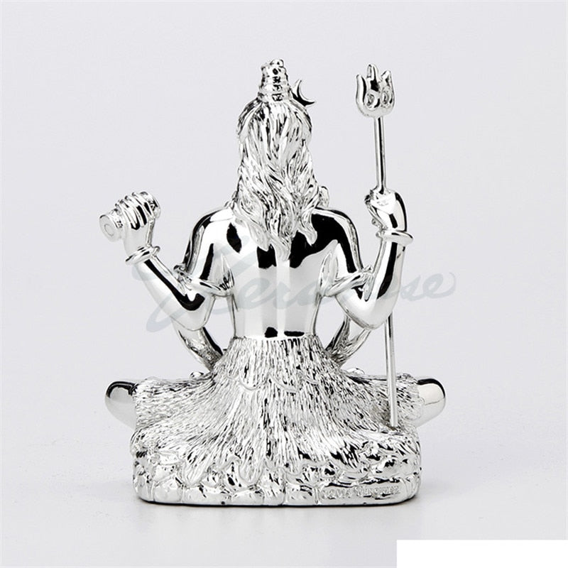 Plating Figurine Shiva Statue Creative R3717