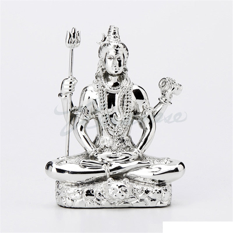 Plating Figurine Shiva Statue Creative R3717