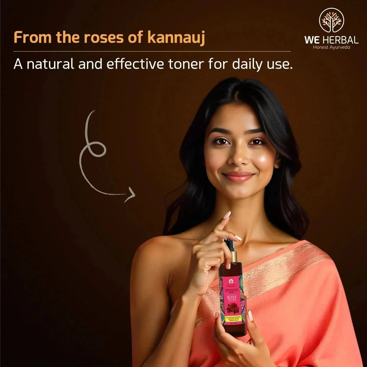 We Herbal Pure Rose Water: The Best Toner And Hydrating Solution For Your Skin