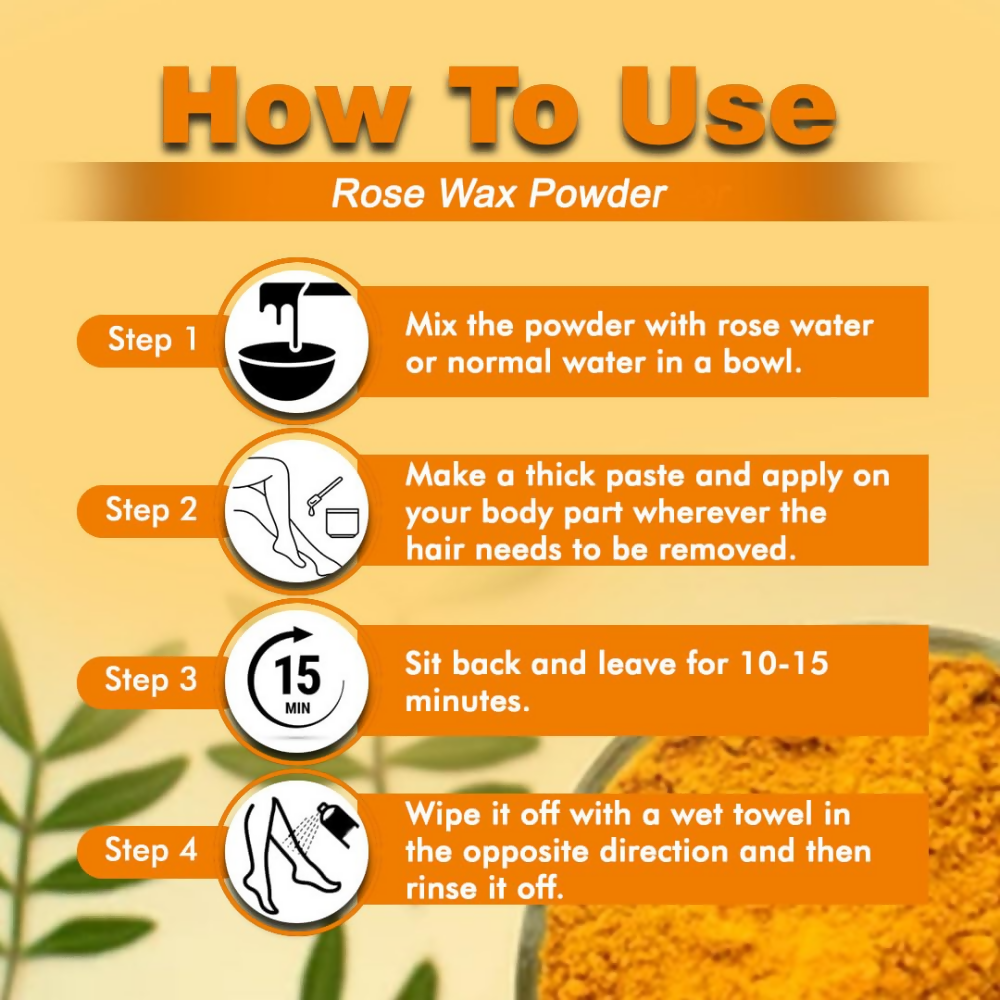 VedicAyurveda Herbal Wax Powder - Turmeric