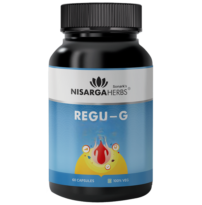 Nisarga Herbs Regu-G Veggie Capsules