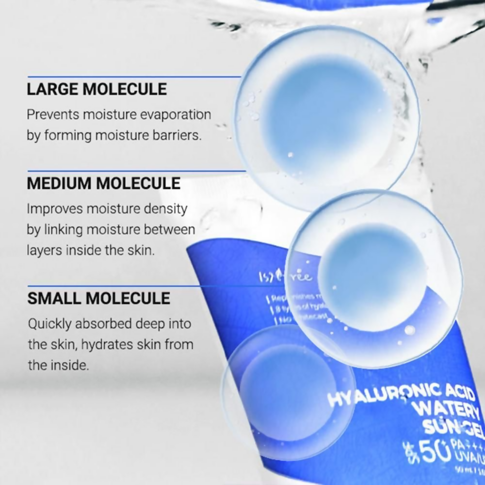 Isntree Hyaluronic Acid Watery Sun Gel SPF 50+