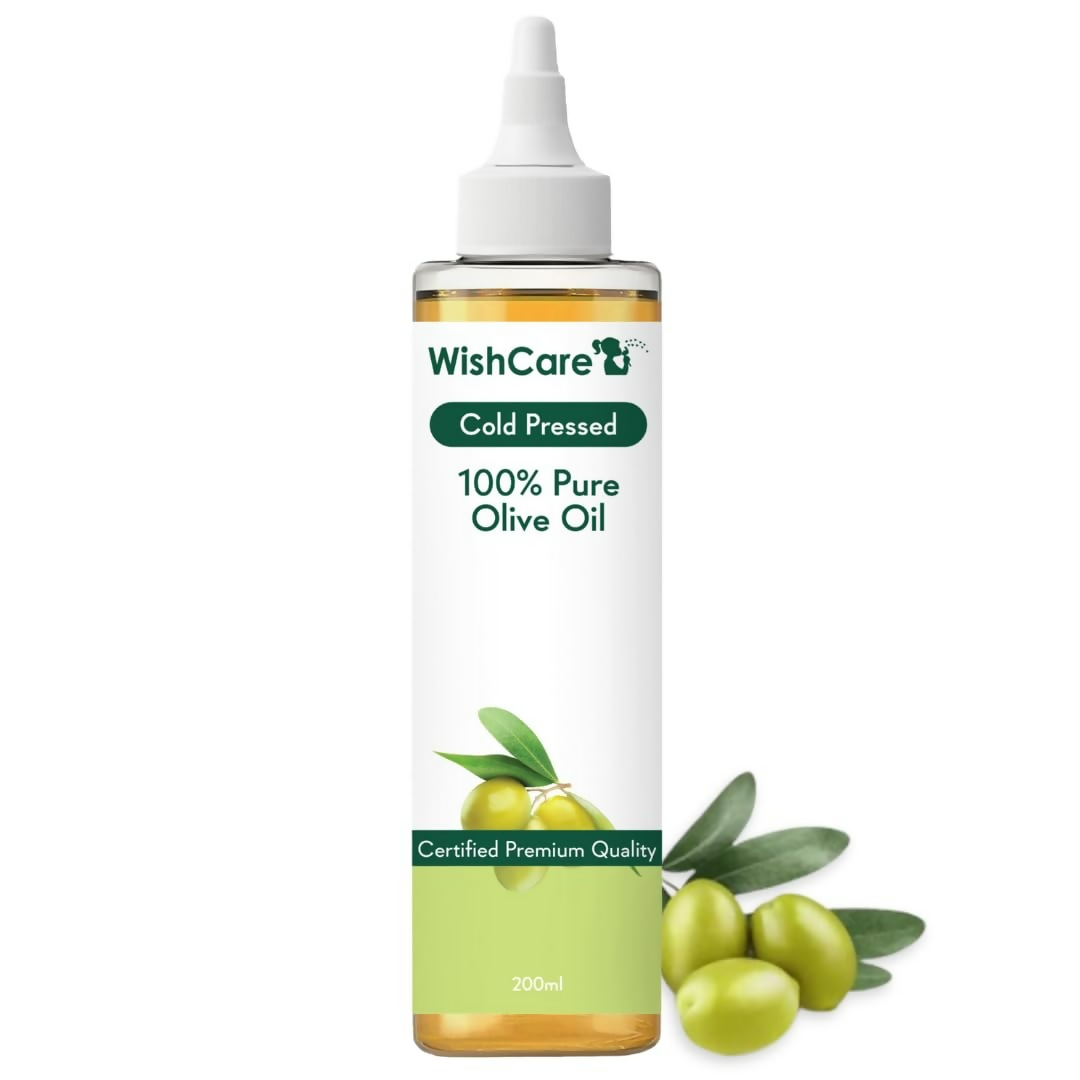 WishCare100% Pure Premium Cold Pressed Olive Oil For Hair & Skin