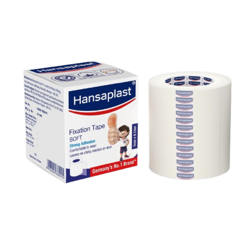 Hansaplast Soft Fixation Tape - Adhesive (5.00 cm x 9.14 cm)
