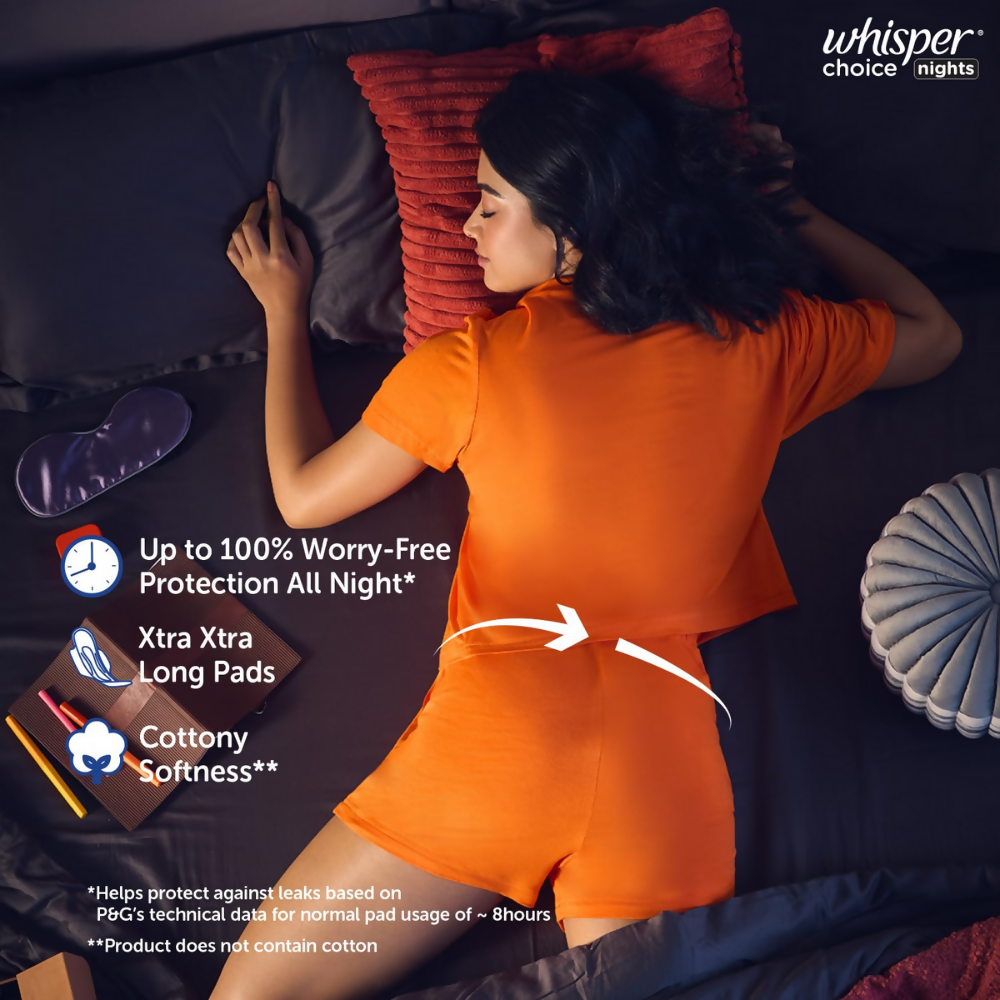 Whisper Ultra Overnight Sanitary Pad - XXL Plus