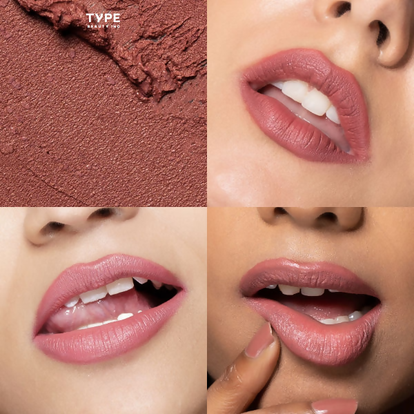 Type Beauty Cream Matte Lipstick For Pigmented Lips - 503 Ambition