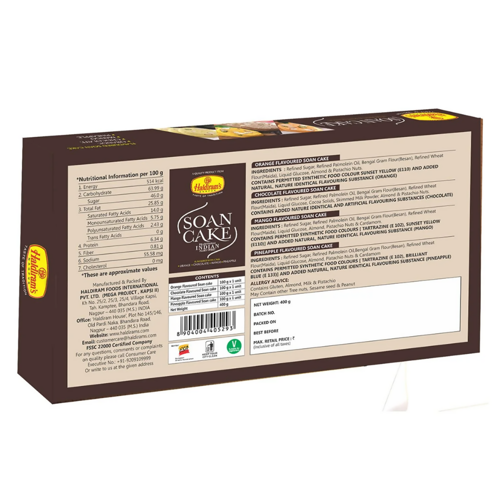 Haldiram's Soan Cake - Multi Flavour