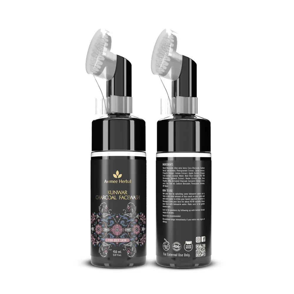Avime herbal Kunwar Charcoal Facewash