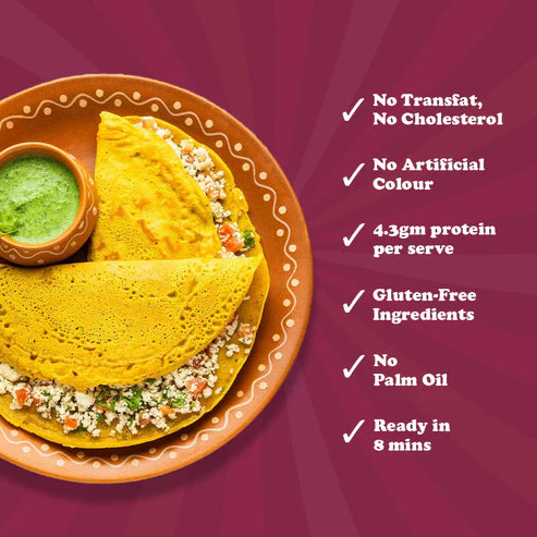 Gladful Ragi Dosa and Amaranth Dosa - Pack of 2