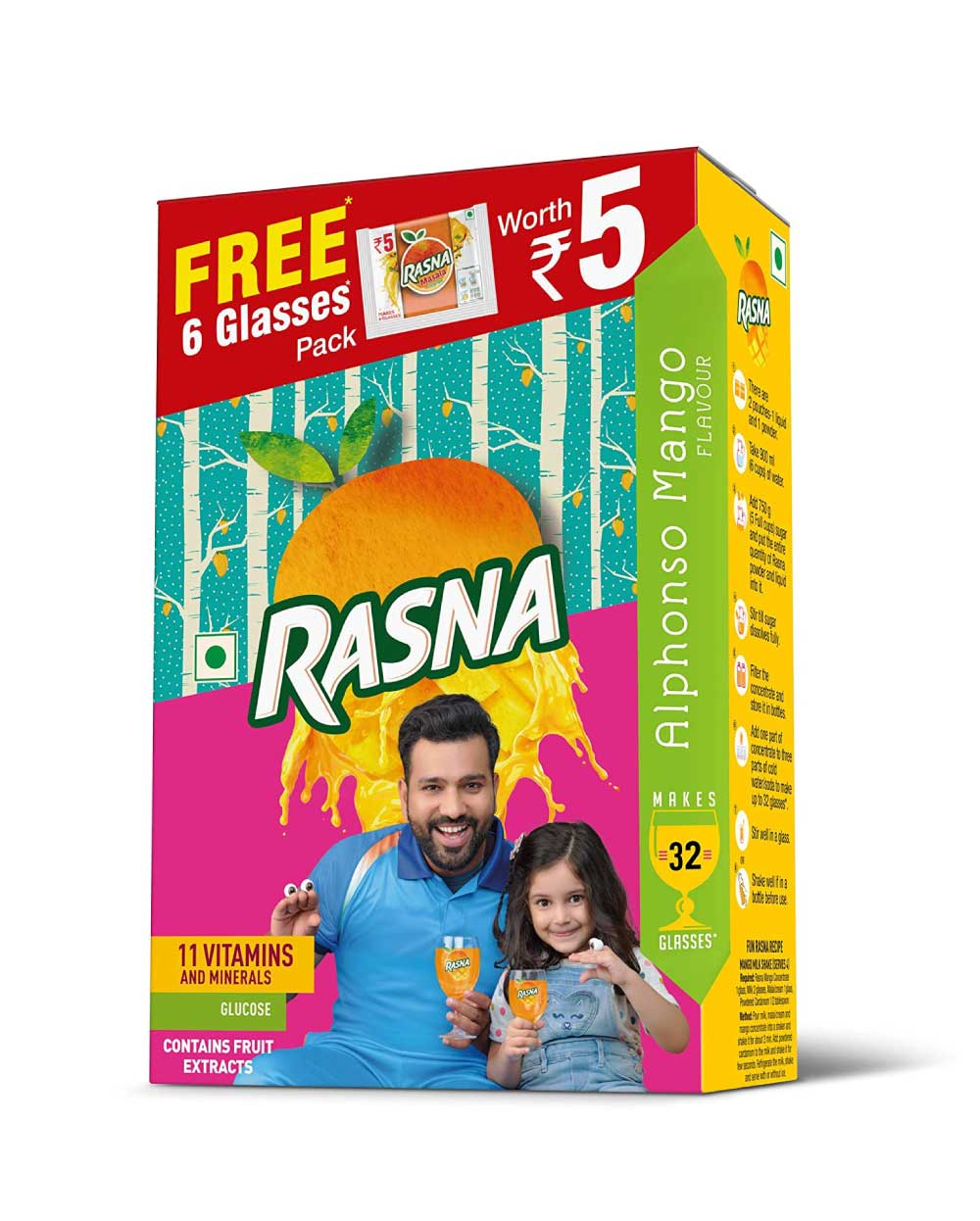 Rasna Alphonso Mango 30gm