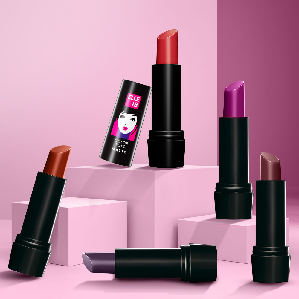 Elle 18 Color Pop Matte Lip Color - P22 Pink Stylist