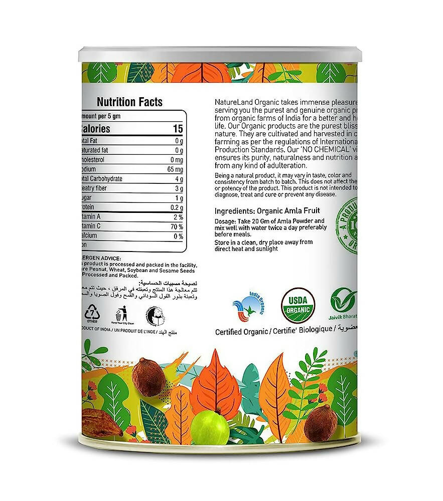 Nature Land Organics Triphala Powder