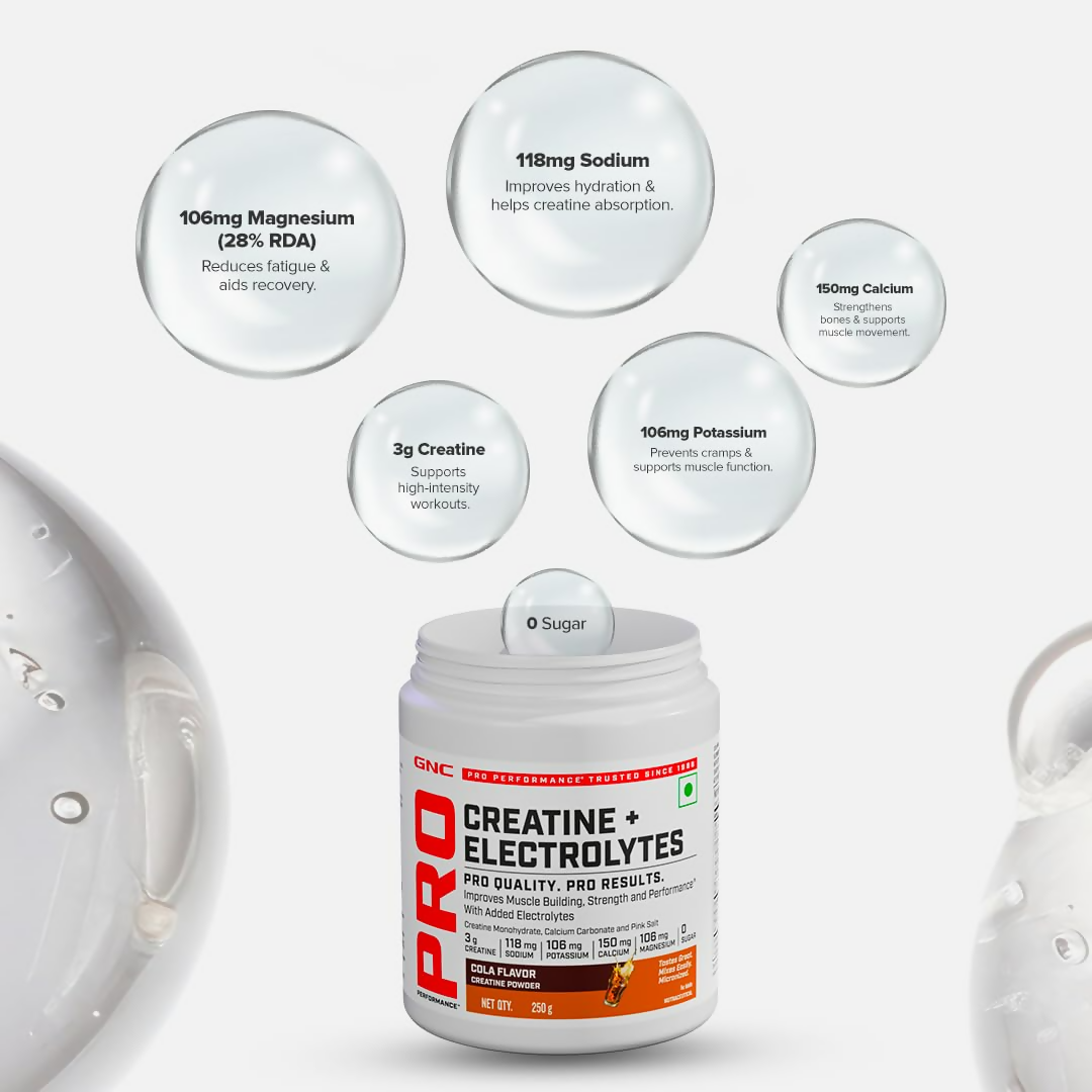 GNC Creatine+ Electrolytesh Cola