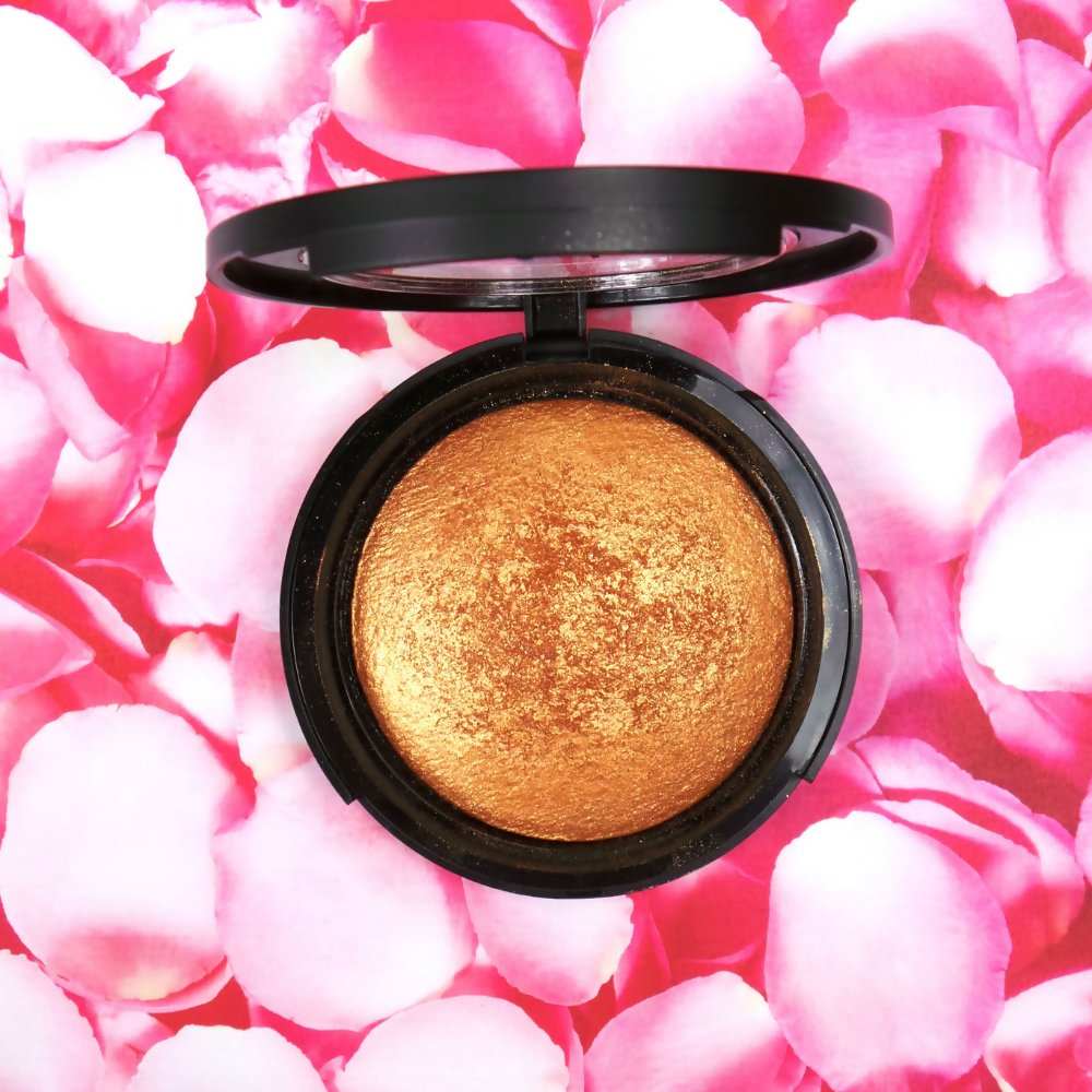 Rude Cosmetics Baked Highlighter Shimmer - Queens Glow