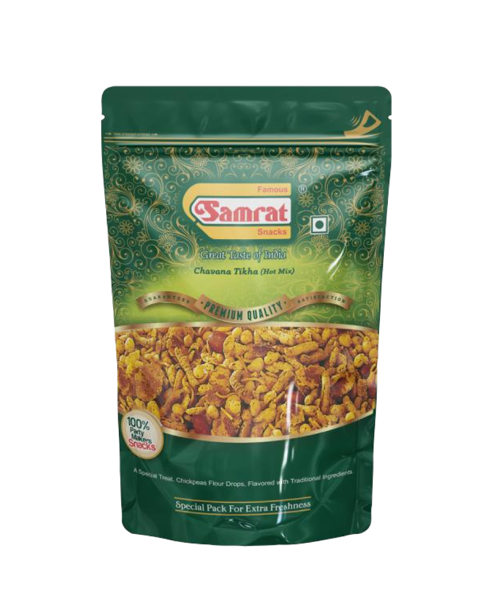 Samrat Namkeen Tikha Chavana (Hot Mix) 400g