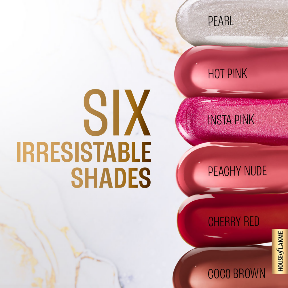Lakme Superglow Vit C Gloss - Hotpink