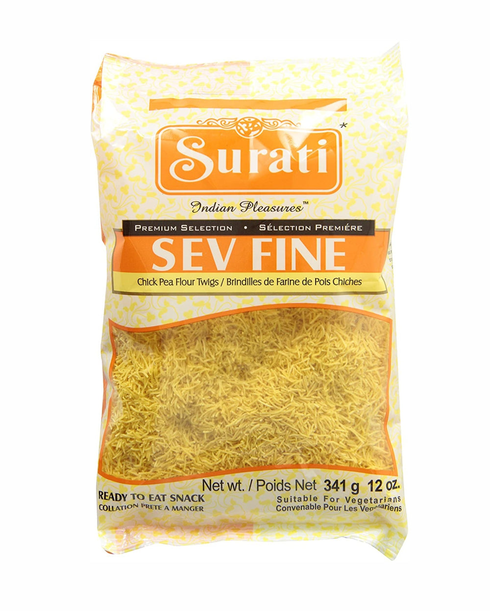 Surati Snacks Sev Fine 341gm