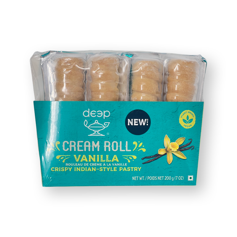 Deep Vanilla Cream Roll 200g