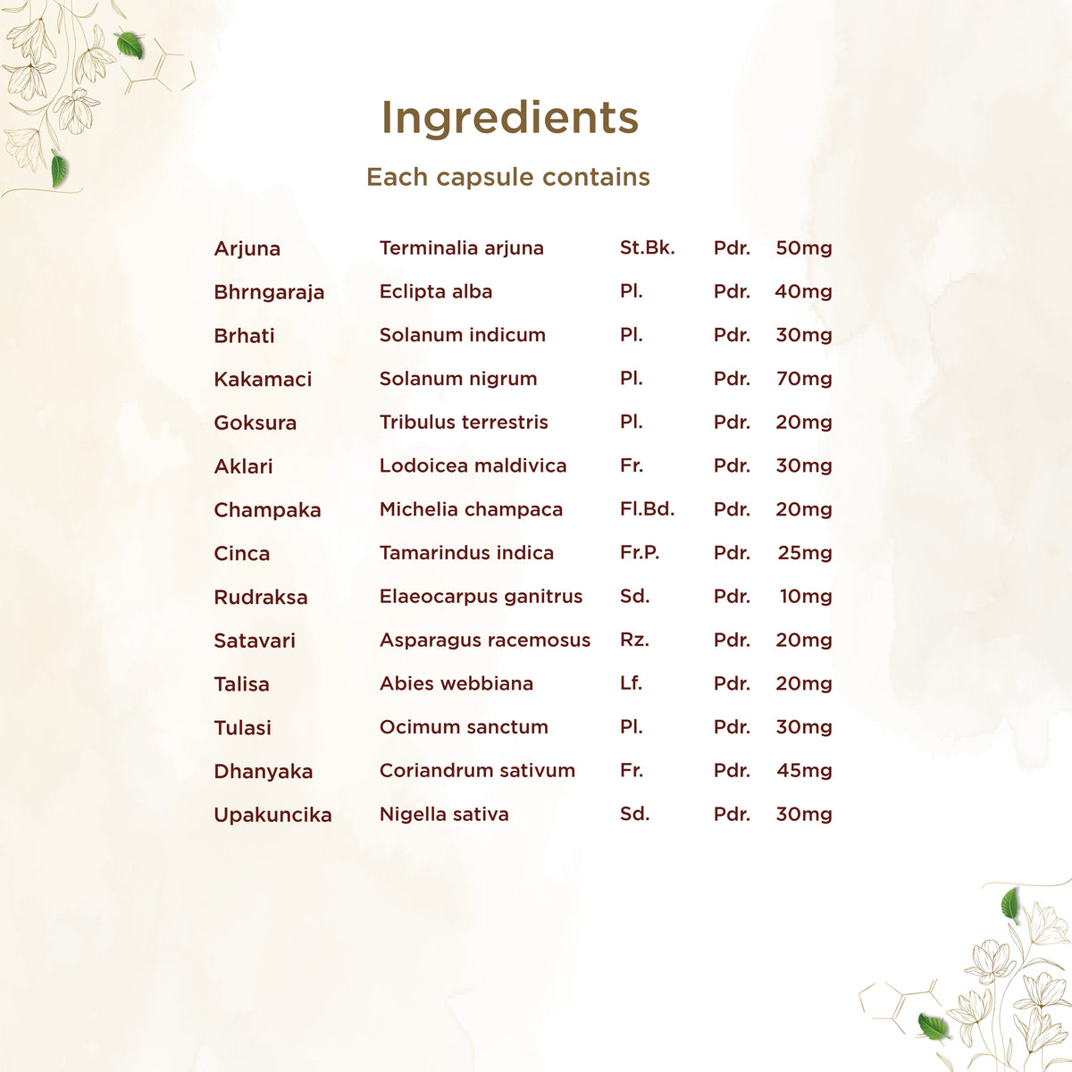 Shreevarma Hruth Care Tablets