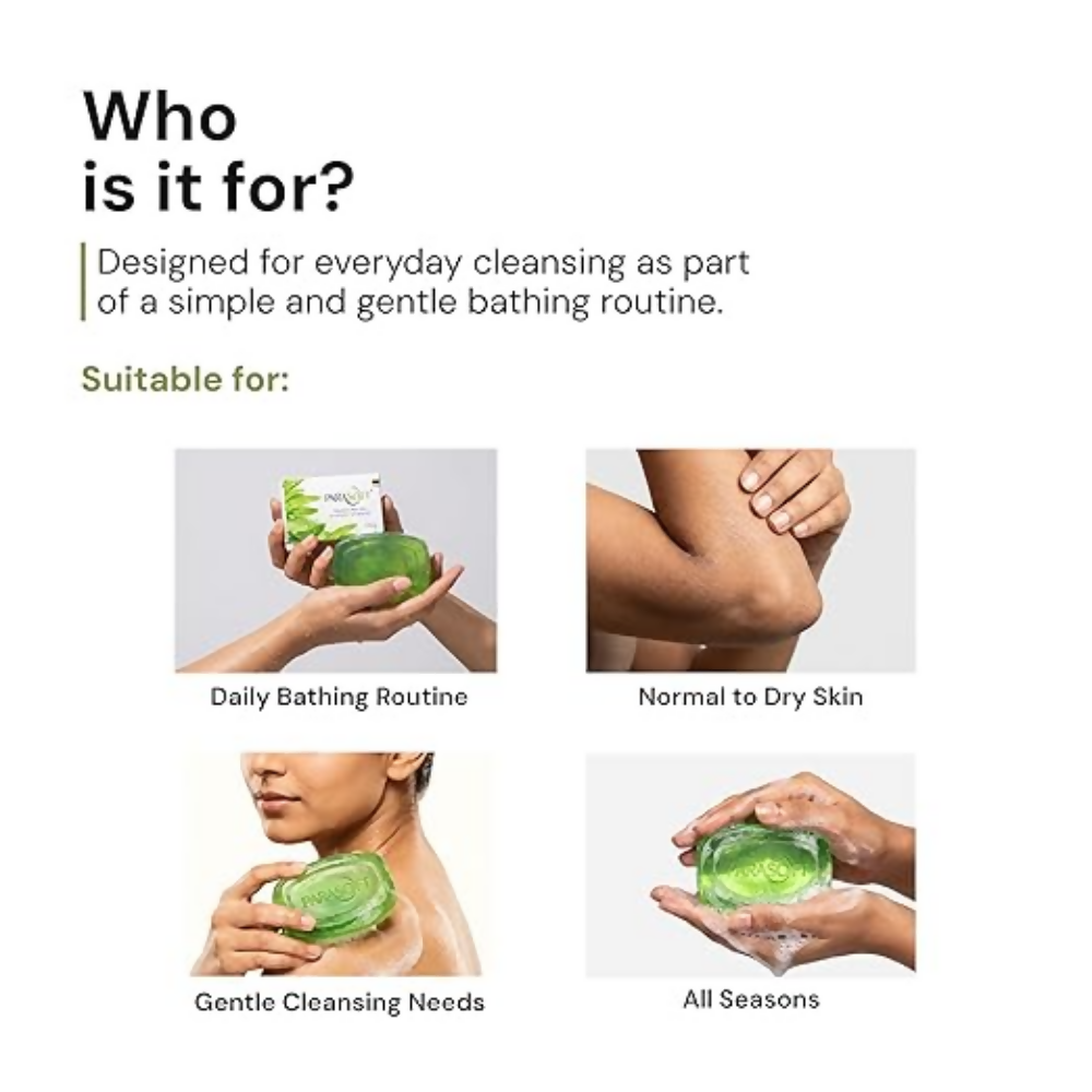 Parasoft Glycerine & Aloe Vera Translucent Bathing Bar