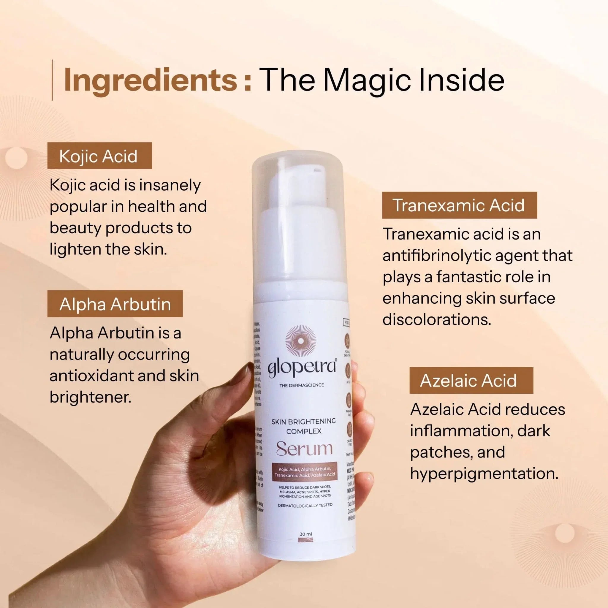 Glopetra Skin Brightening Complex Serum