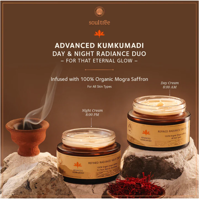 Soultree Advanced Kumkumadi Day & Night Radiance Duo