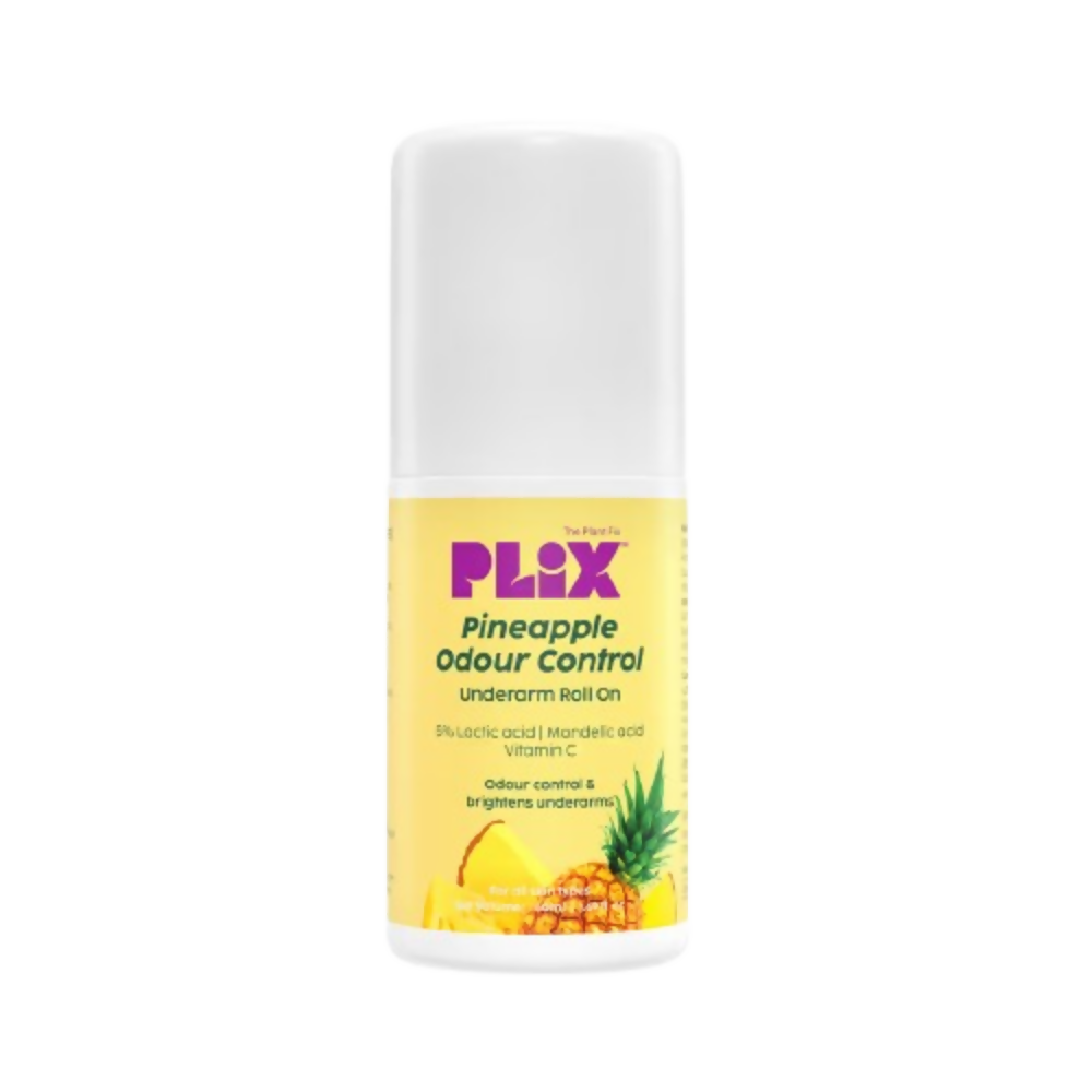 PLIX The Plant Fix Pineapple Odour Control Underarm Roll-On