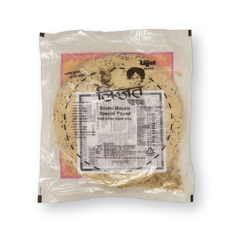 Lijjat Sindhi Masala Papad 200g