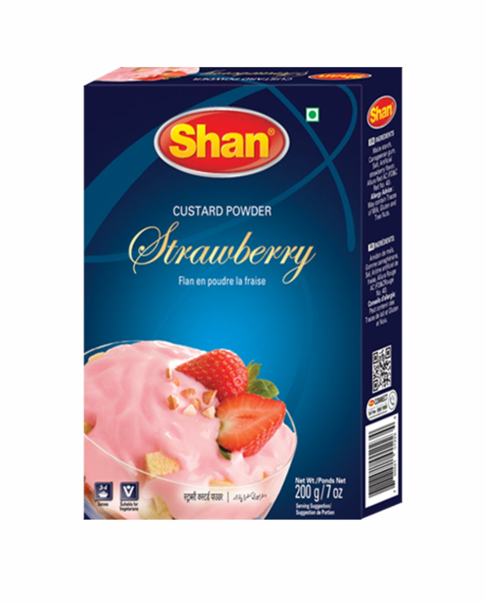 Shan Custard Powder Strawberry 200g