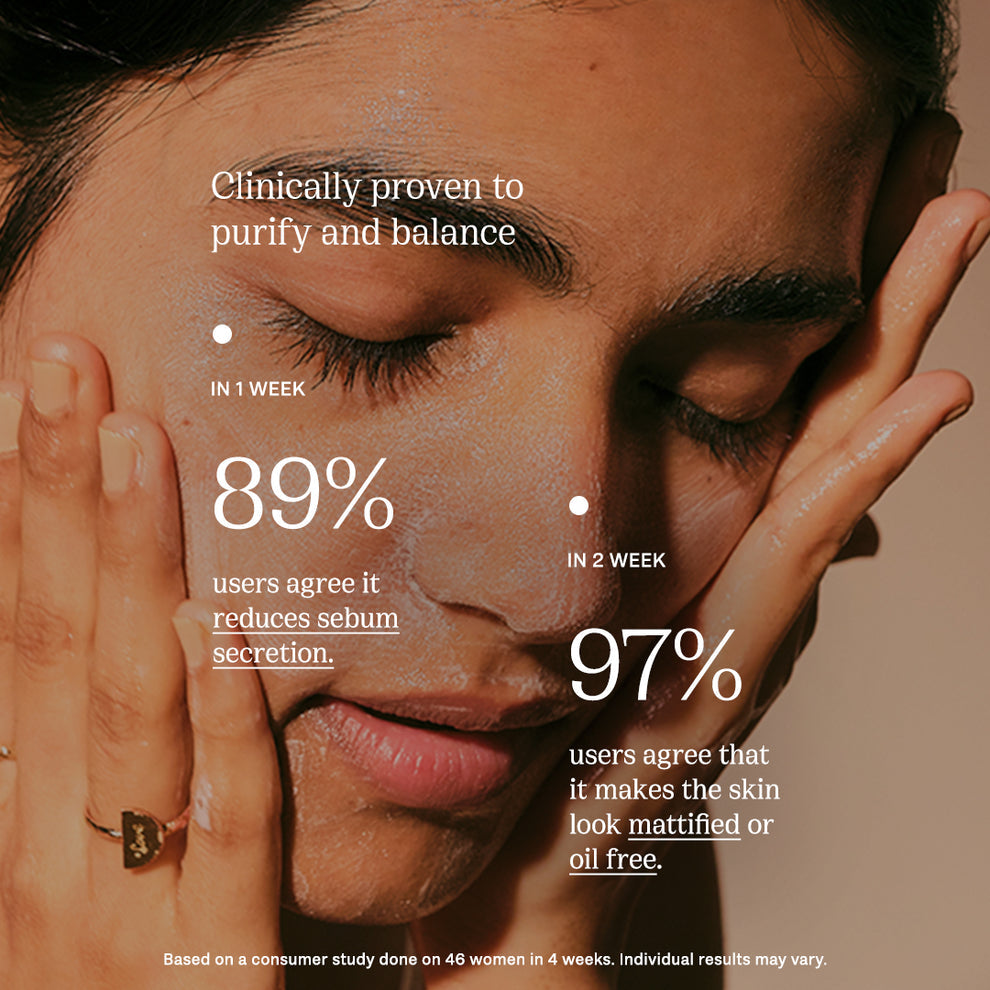 82°E By Deepika Padukone Sugarcane Soak | Mattifying Cleanser with Mandelic Acid and Sugarcane