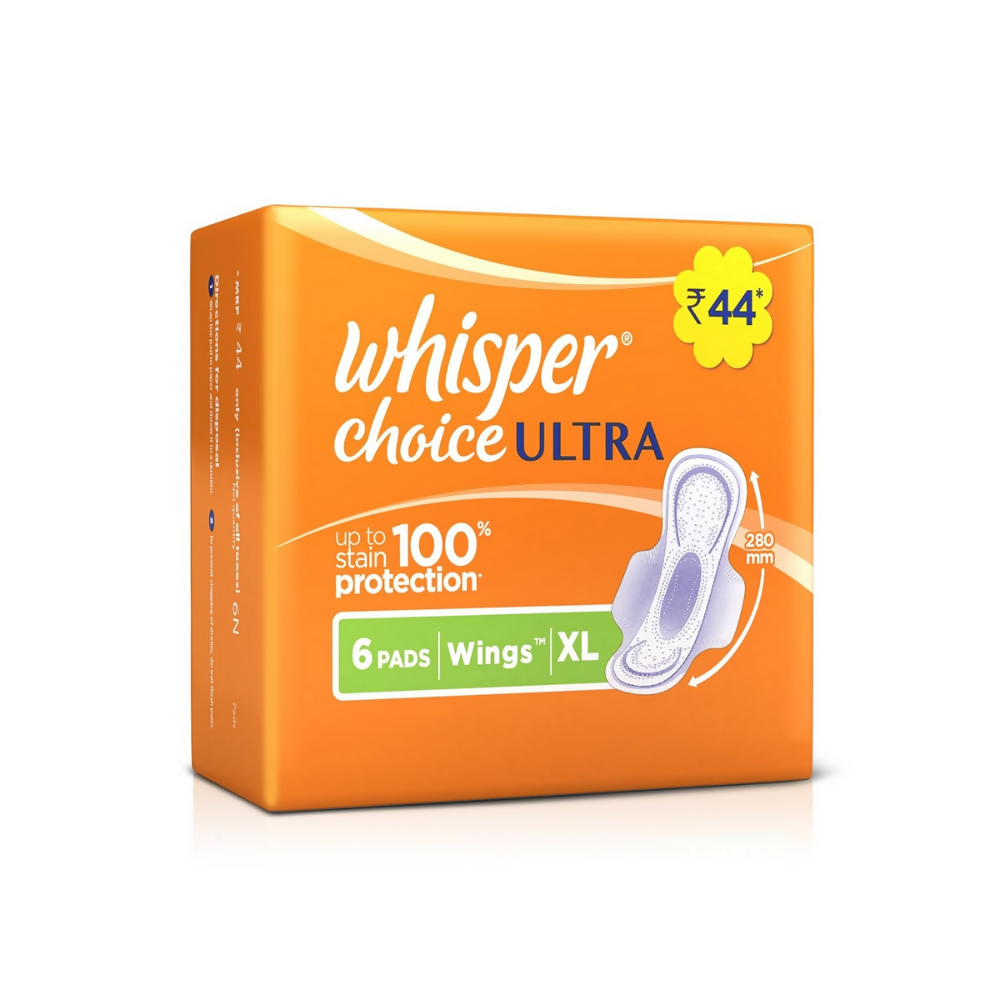 Whisper Choice Ultra Sanitary Pads Large Size