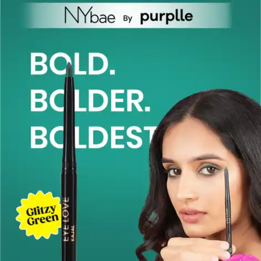 NY Bae Colored Kajal - Glitzy Green