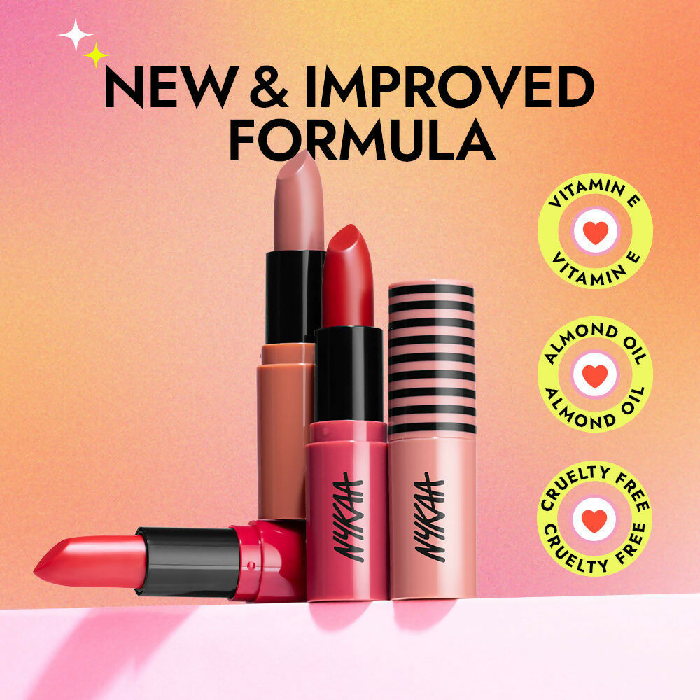 Nykaa So Creme Creamy Matte Lipstick - Hits Different