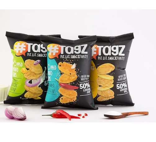 Tagz -Popped Potato Chips- Combo2 (Pack of 5)