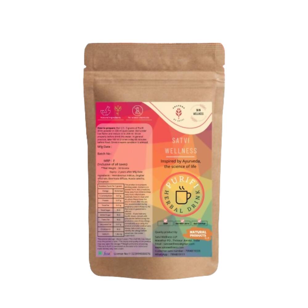 Satvi Wellness Purifi - Herbal Drink Mix