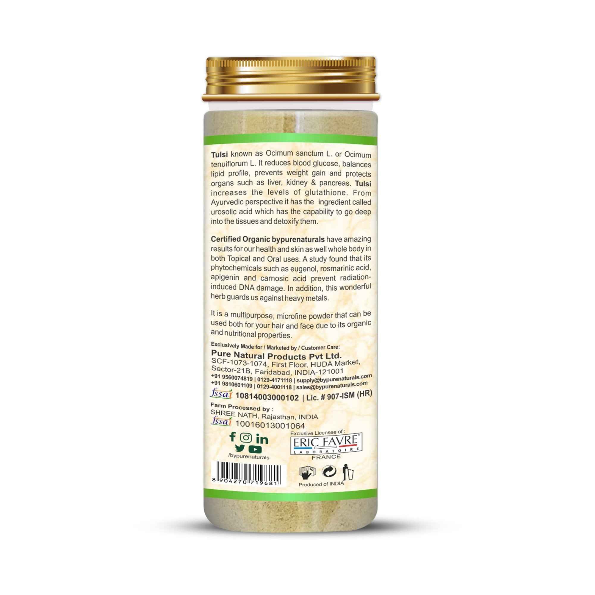 byPureNaturals Organic Tulsi Powder