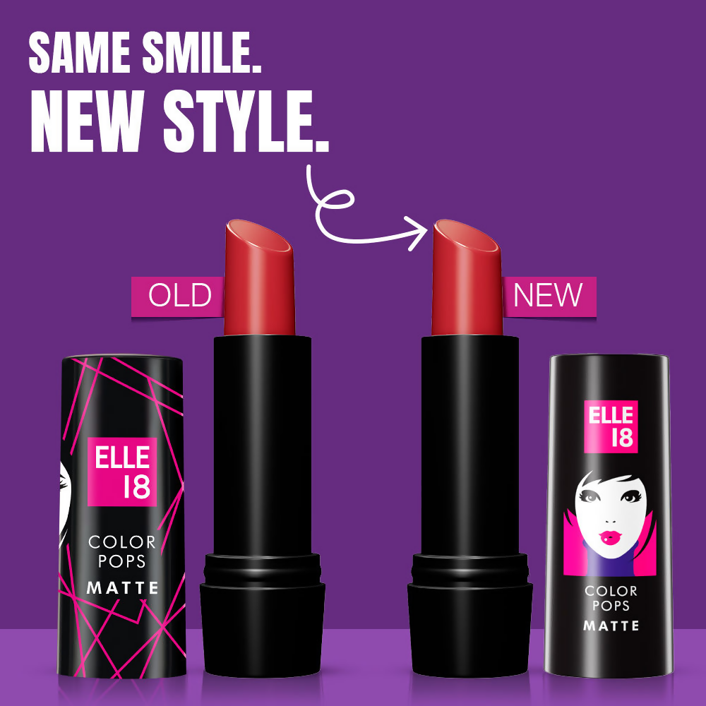 Elle 18 Color Pop Matte Lip Color - R34 Selfie Red