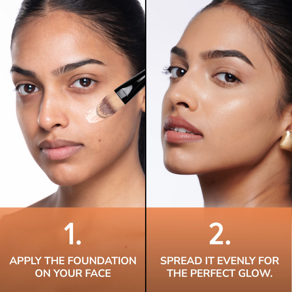 Mila Beaute Longwear Weightless Matte Finish Foundation with SPF 15 - Light Beige