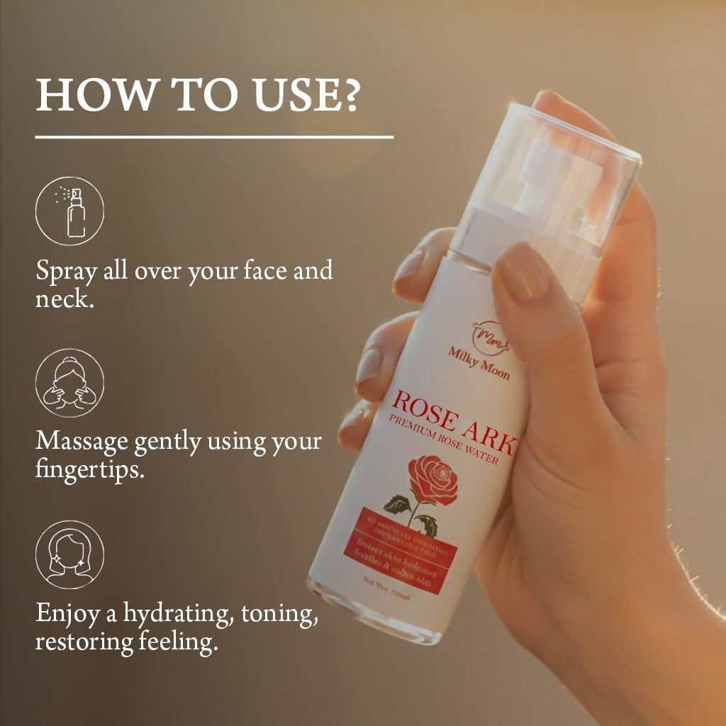Milky Moon Rose Ark Premium Rose Water/Face Toner