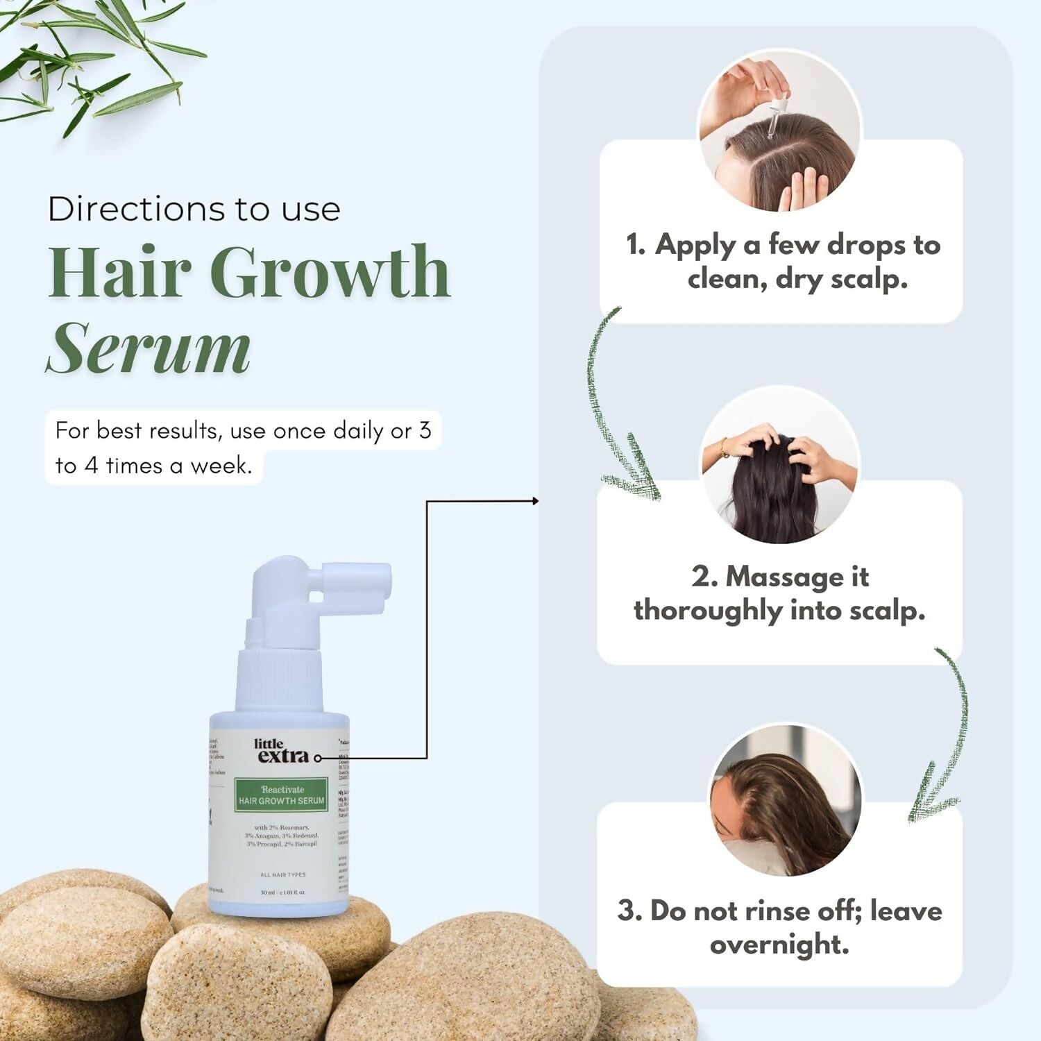 Little Extra Reactivate Hair Growth Serum