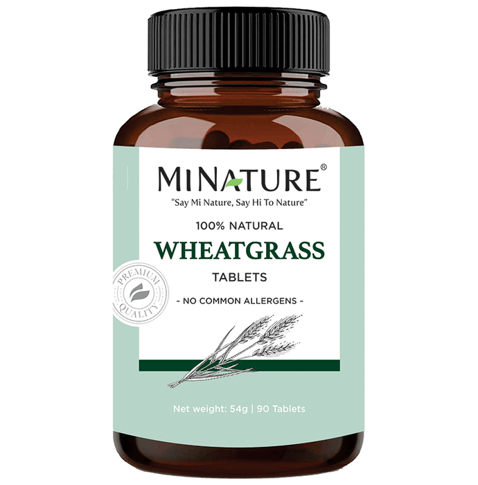 Minature Wheatgrass Tablets