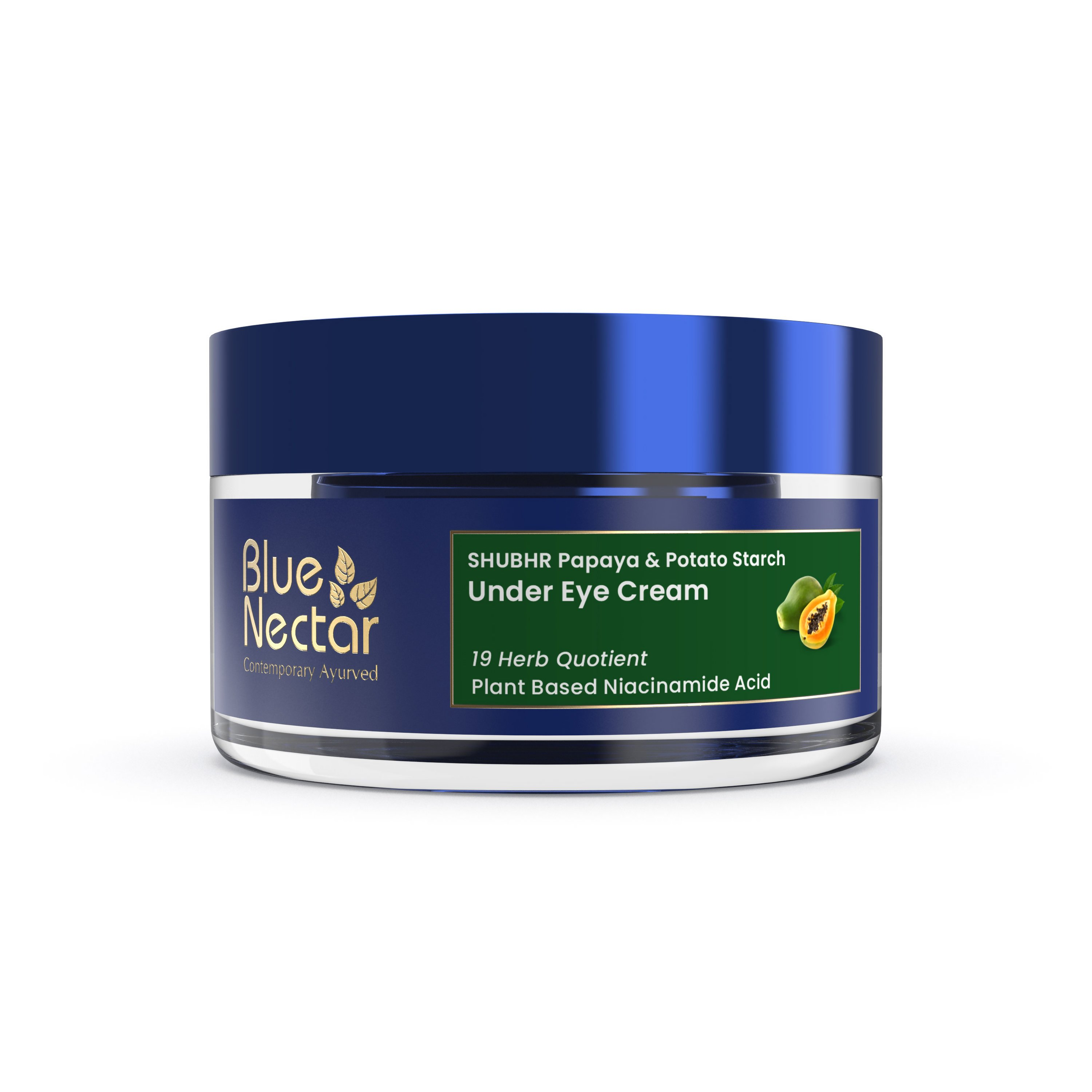 Blue Nectar Under Eye Cream For Dark Circles Natural Niacinamide