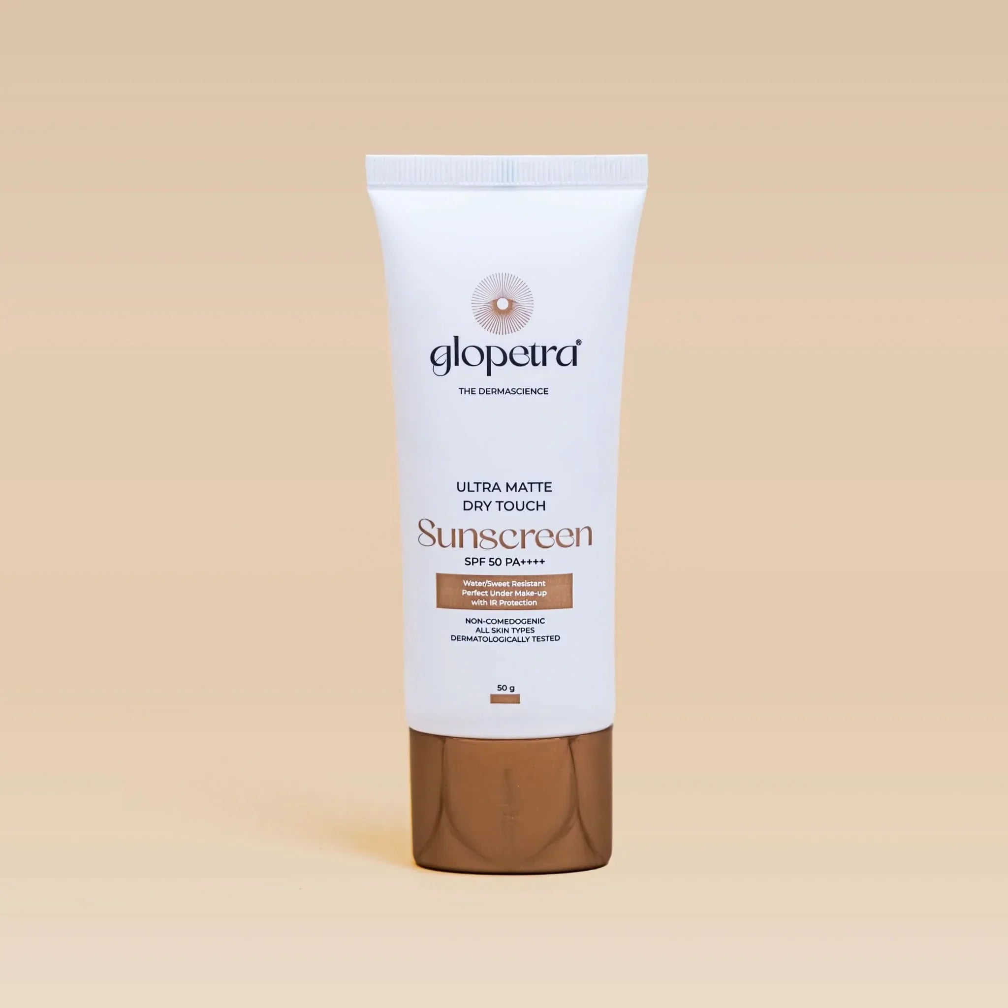 Glopetra Ultra Matte Dry Touch Sunscreen Spf 50 Pa+++