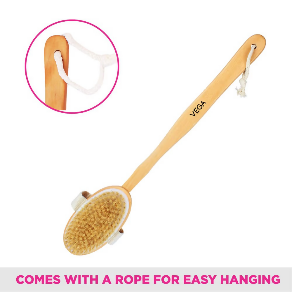 Vega Natural Bristle Bath Brush