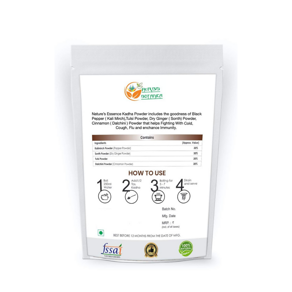 Herbs Botanica Kwath Powder