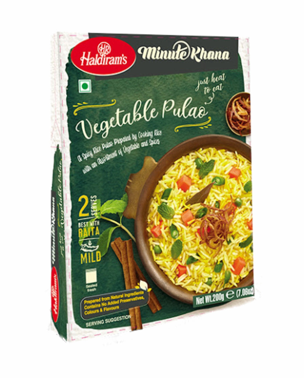 Haldiram's Ready Meal Vegetable Pulao 200gm